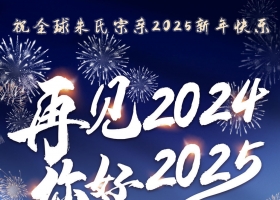 岁序更替、万象启新，祝大家2025年元旦快乐！